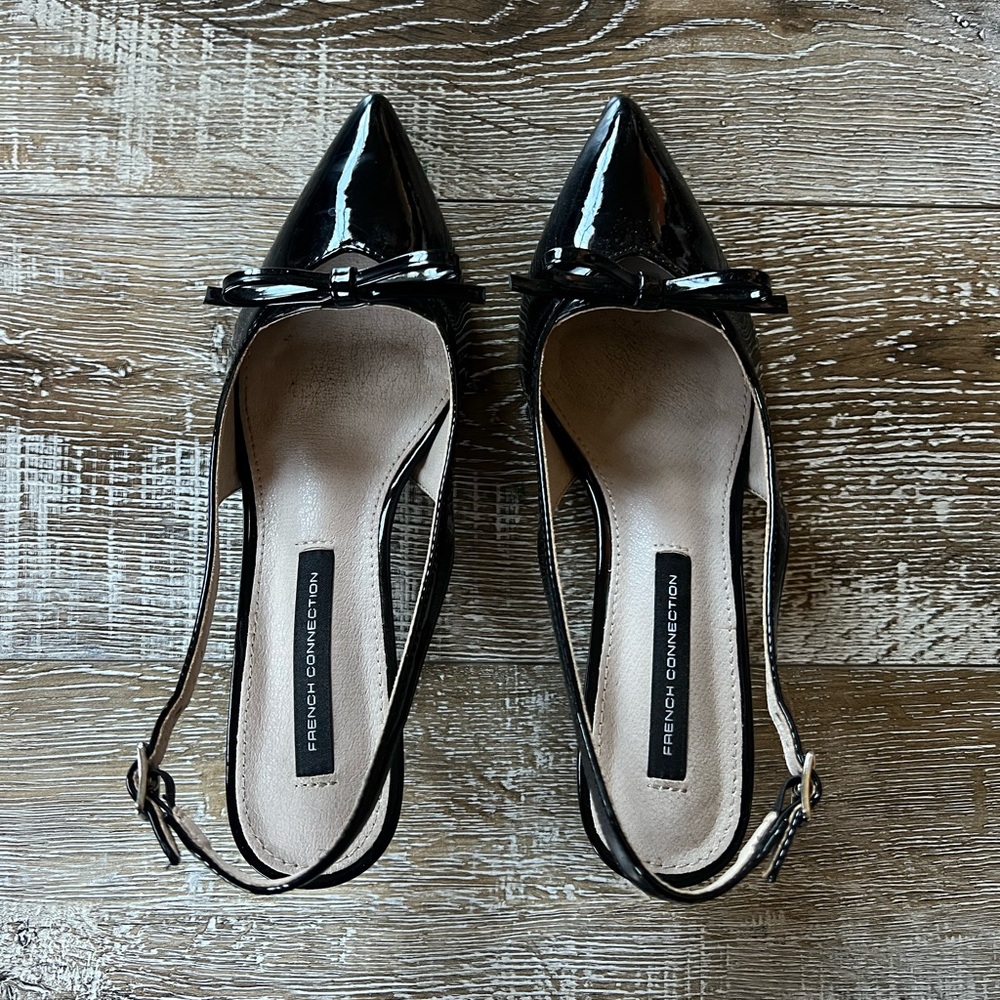 French Connection kitten heels